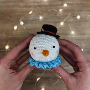 Angel & Snowman Crochet Pattern Set