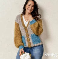 Colour Block Cardigan
