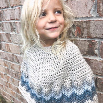 Chevron Poncho