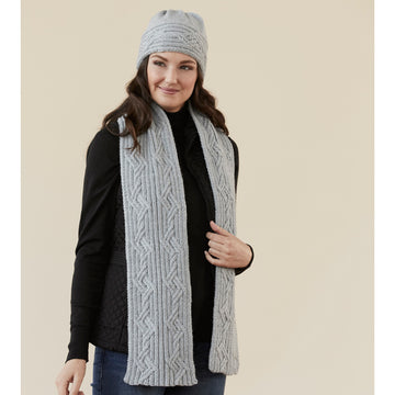Branson Hat and Scarf - Knitting Pattern for Women in Tahki Yarns Whistler