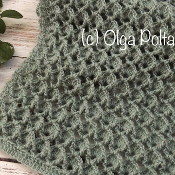 Textured Shells Scarf