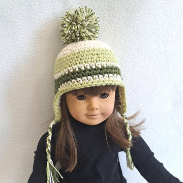 Spring Green Doll Beanie