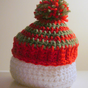 Snowman Hat - Toque - Newborn to Adult