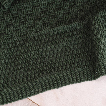 Totally Textured Crochet Blanket