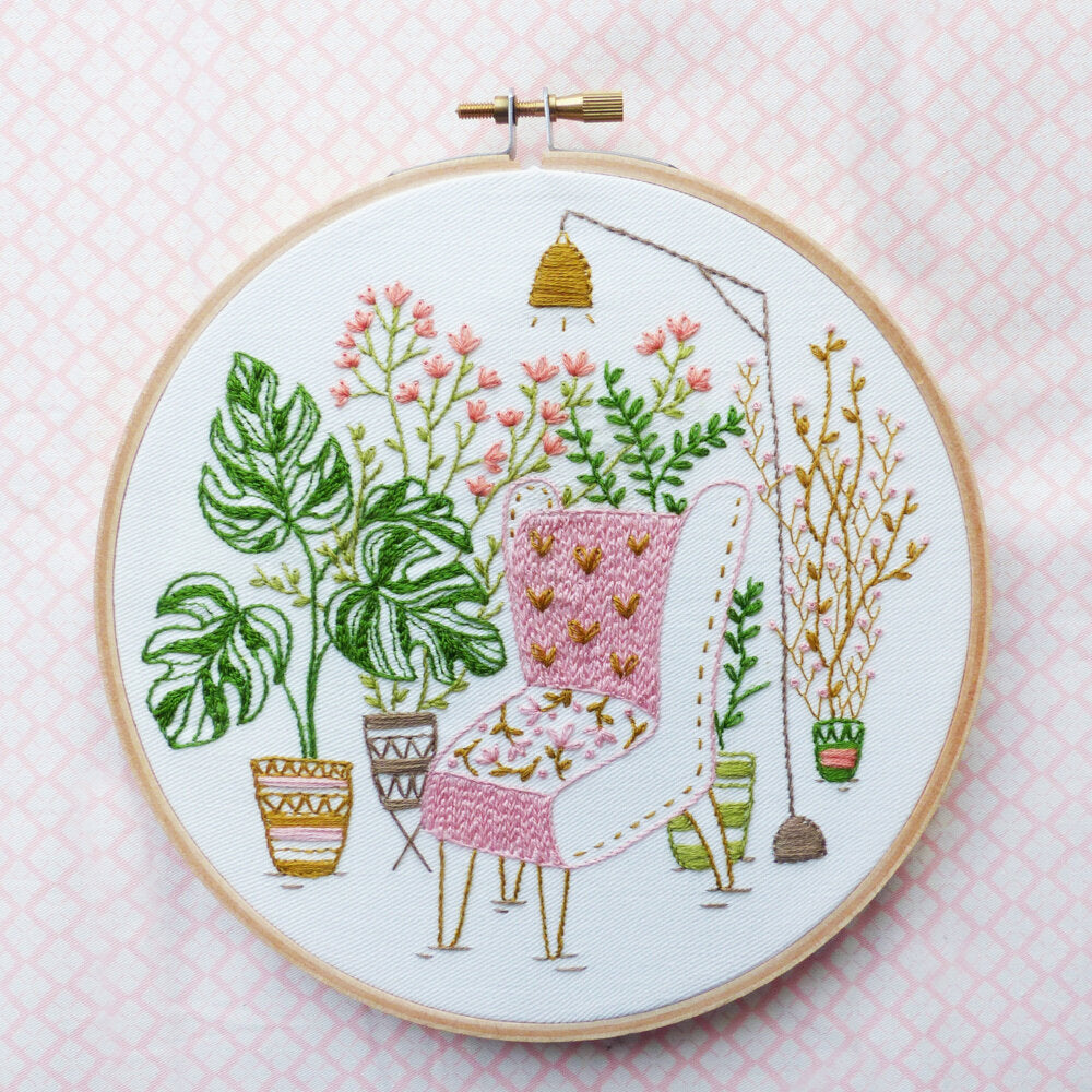 Tamar Urban Jungle Embroidery Kit - 6in