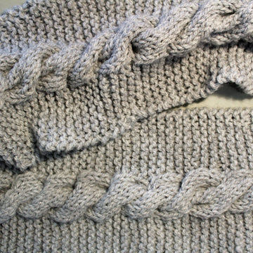 Mens Storm Cable Cowl