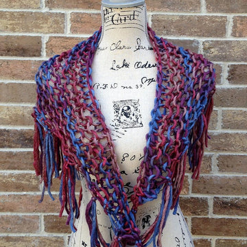 Bulky Triangle Scarf
