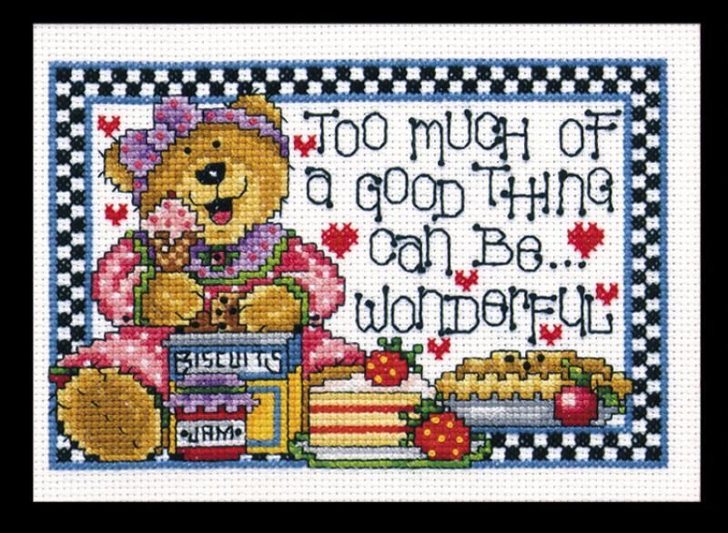 Design Works A Good Thing Cross Stitch Kit - Multi