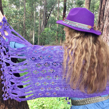 The Tangled Garden Shawl