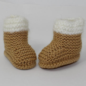 Chunky Baby Fur Top Booties