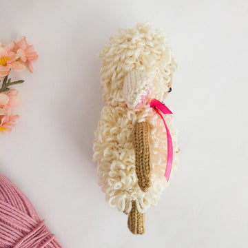 Sasha the sheep - Toy knitting pattern