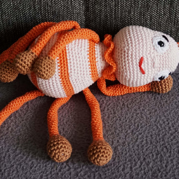 Amigurumi Häkelanleitung für Spinne Lotte
