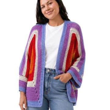 Kimono Crochet Cardigan