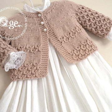 Round Yoke Cardigan - P088