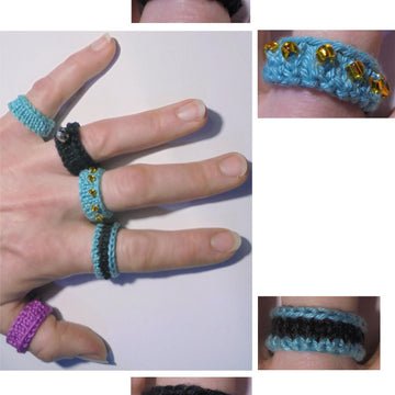 Knitted ring