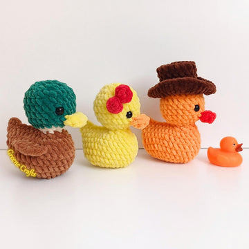 No Sew Rubber Duck / Gummiente Plüschtier