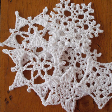 Quick and simple snowflakes and stars