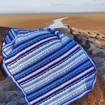 Ocean Ripples Blanket