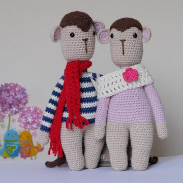Crochet monkey