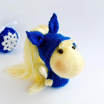 Blue Horse. Tanoshi Series Doll