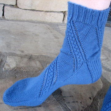 Braided Swirl Socks
