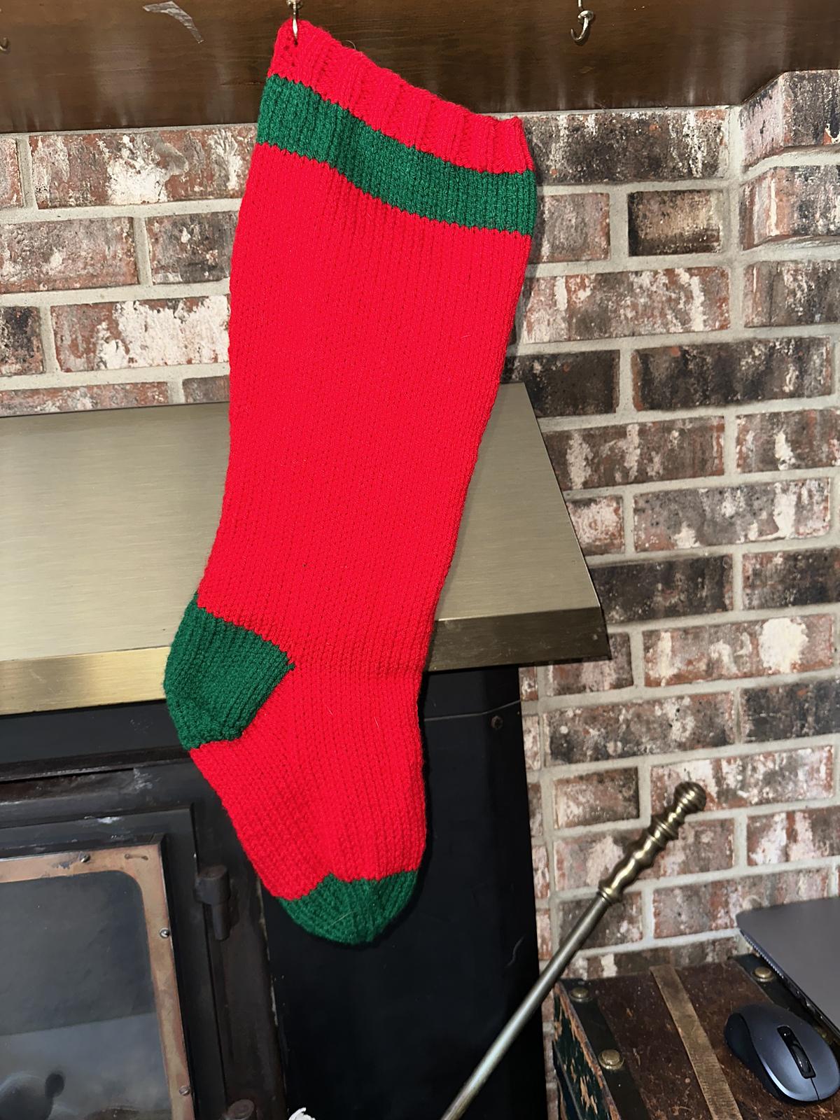 Abominable Snowman Stocking