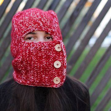 Winter Balaclava Knitting Pattern (Bulky Weight)