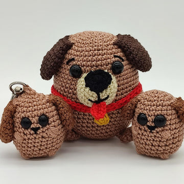 Amigurumi Dog & Puppy
