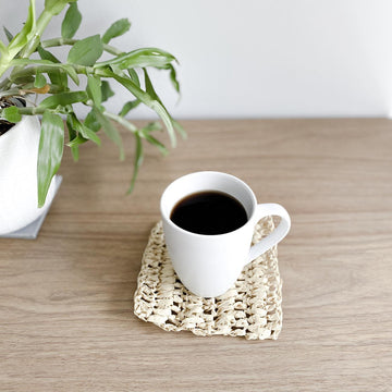 Raffia Coaster