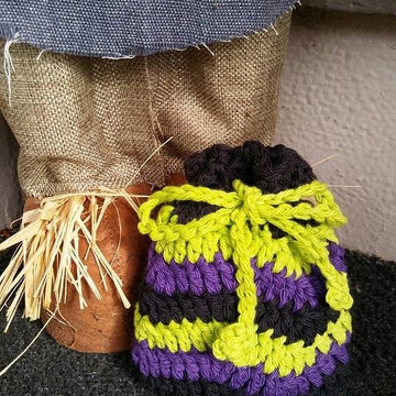 Ripple Soap Cozy, Candy Pouch or Small Gift Bag