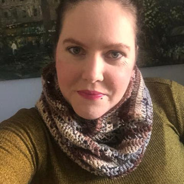 Easy Autumn Crochet Cowl