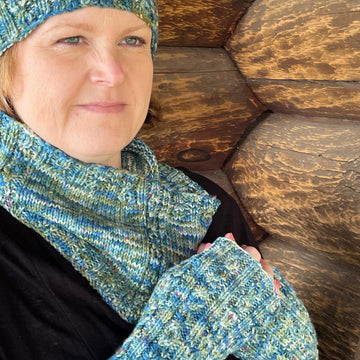 Weathering the Storm Fingerless Mitts