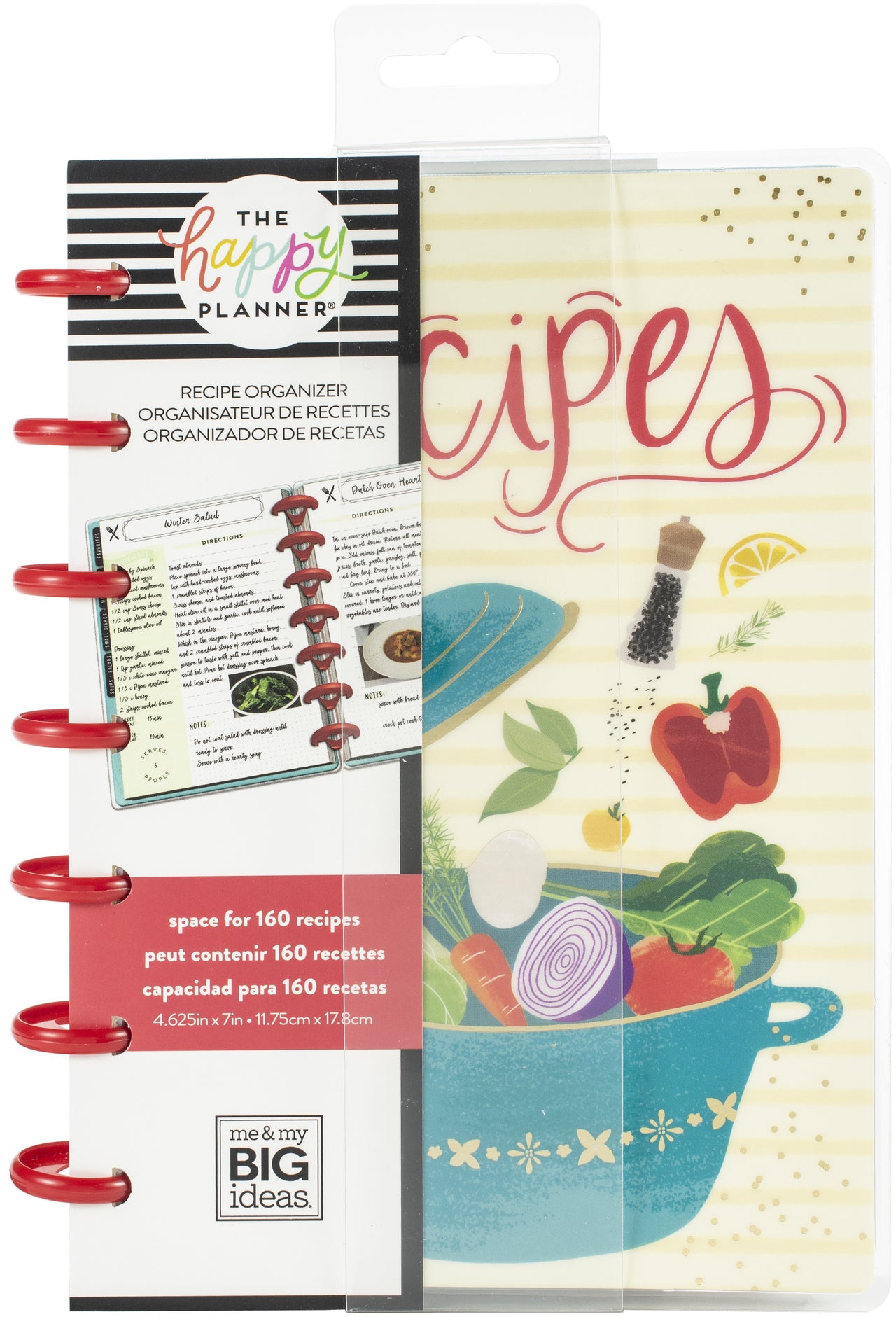 The Happy Planner Mini Undated Planner - Recipe