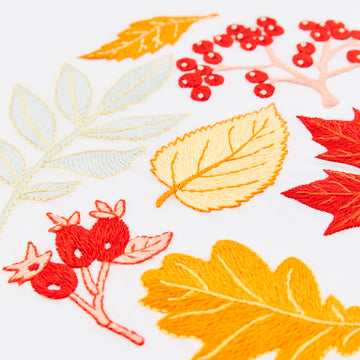 Autumn Leaves in DMC - PAT0711 -  Downloadable PDF