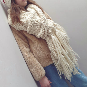 Super Chunky Tassel Scarf