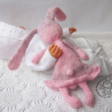 Toy for sleep.Easter Bunny.