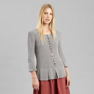 Blaise - Cardigan Knitting Pattern For Women in Debbie Bliss Piper