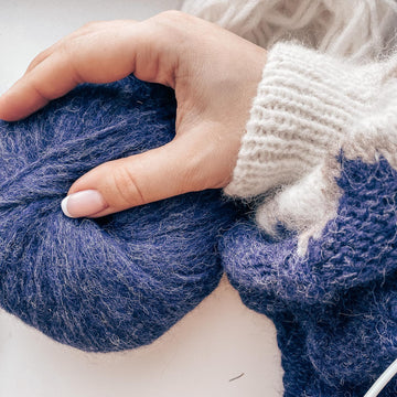 Deep Ocean colorwork sweater