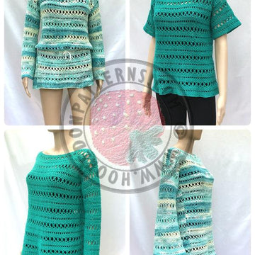 Anysia Summer Top, Tunic, Beach Cover