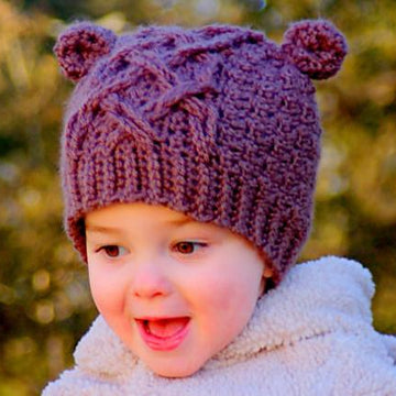 Little Bear Cable Hat