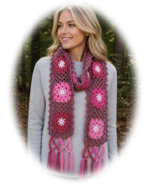 Cherry Chip Scarf - PA-312