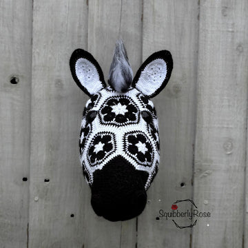 Zebedee The African Flower Zebra Head