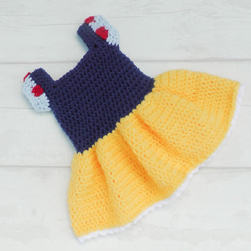 Princess Snow White Dress Set