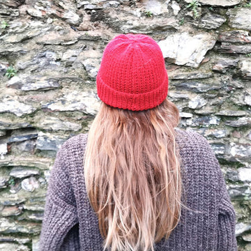 Fisherman's Rib Stitch Beanie