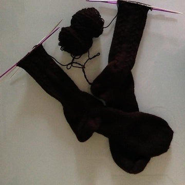 Subtle Serpentine Socks