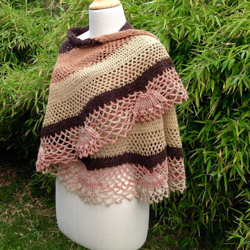 The Sun is Shining Moeke Shawl