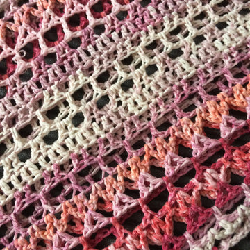 Reading in the Garden Shawl