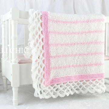 Crystal Lace Baby Blanket #68