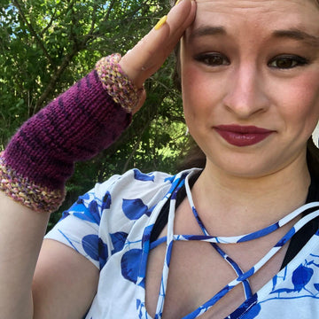 Queen's Fingerless Gloves