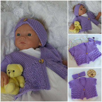Cailin Baby Cardigan 0-6 & 6-12 Months